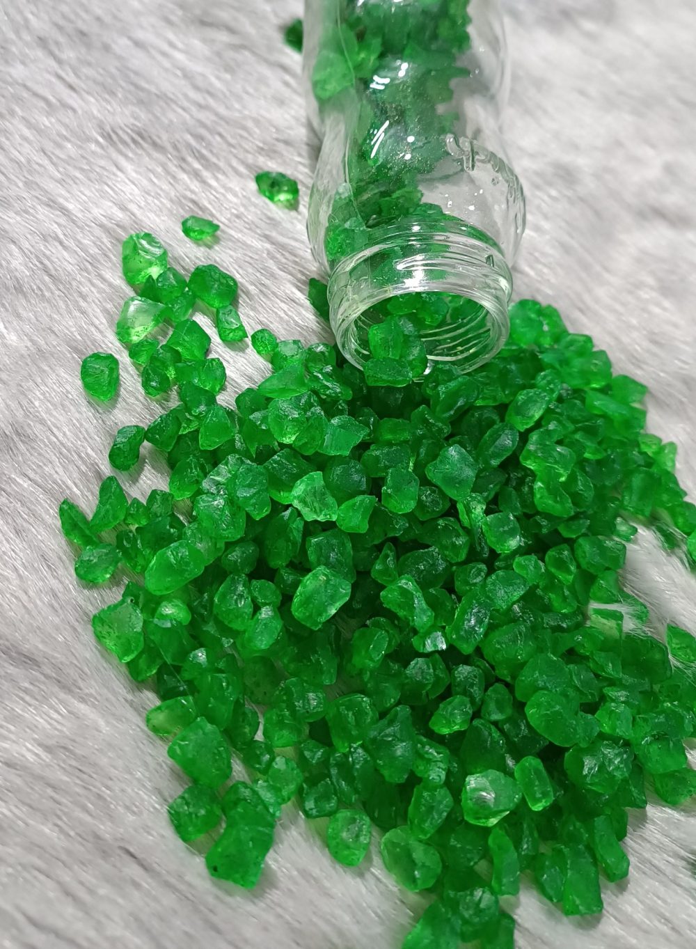 کریستال رنگی متوسط