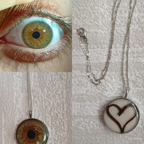 گردنبند و اویز موی یار و عنبیه چشم یار