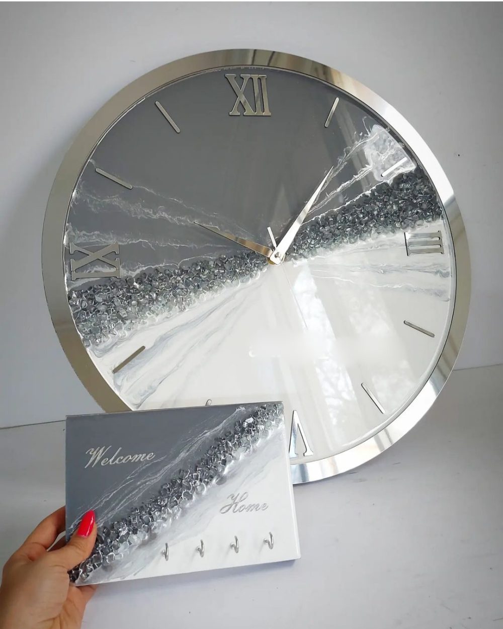 ساعت کریستالی رزینی - Image 3