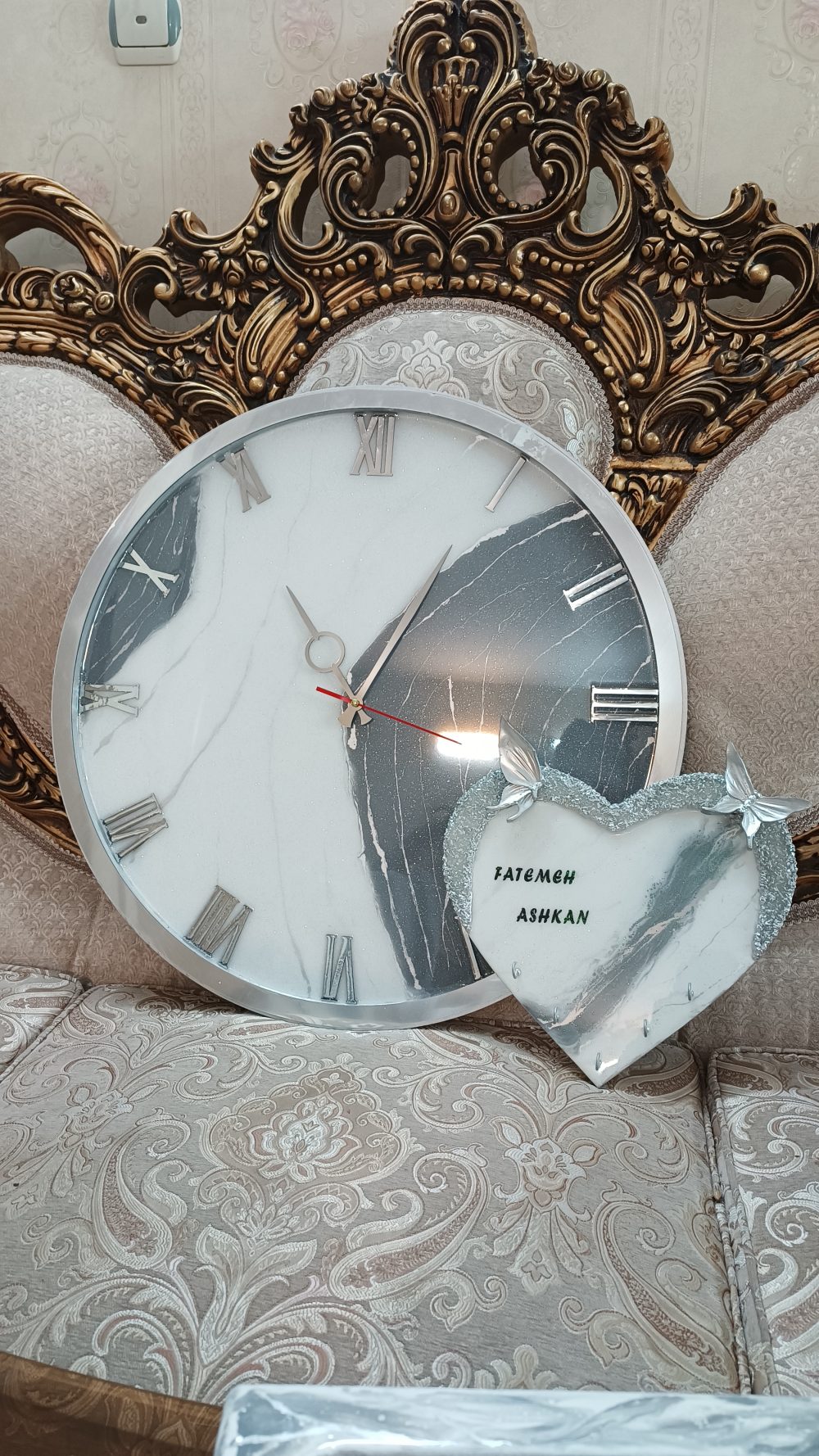 ساعت کریستالی رزینی - Image 5