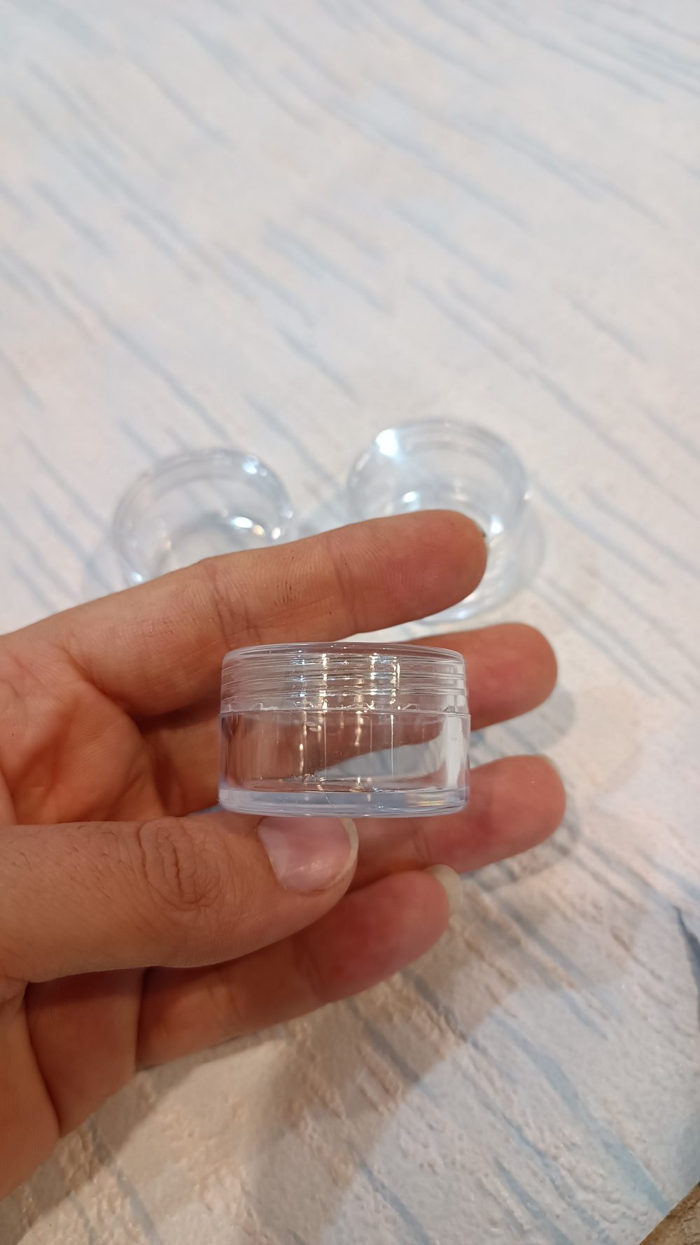 ظرف کریستالی 5گرمی درشفاف - Image 2