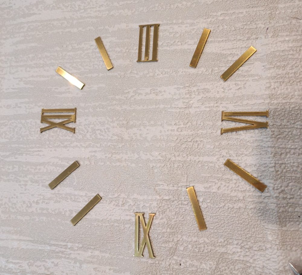 اعدادساعت رومی 4س نشانه دار