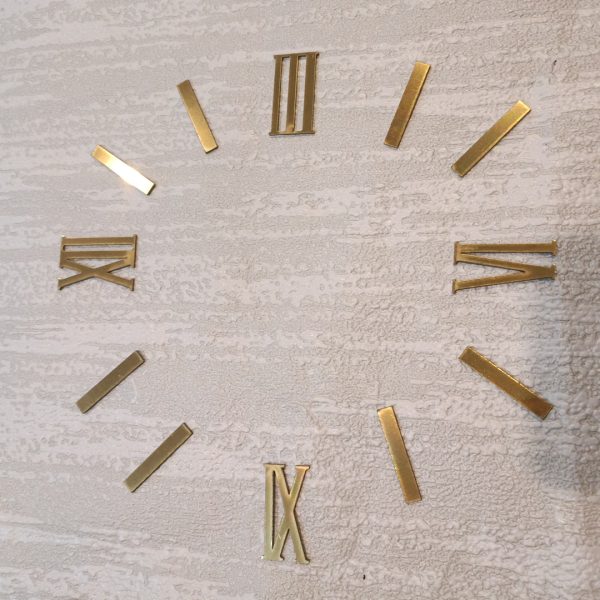 اعدادساعت رومی 4س نشانه دار