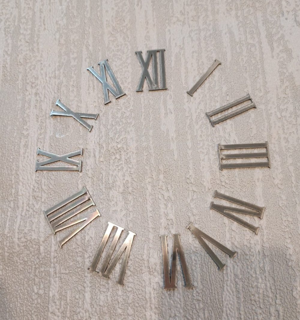 اعدادساعت رومی 6سانتی