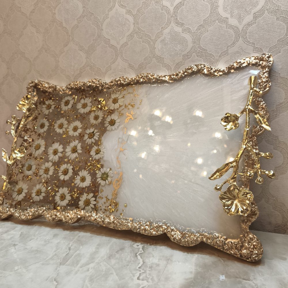 سینی پذیرایی بابونه - Image 4