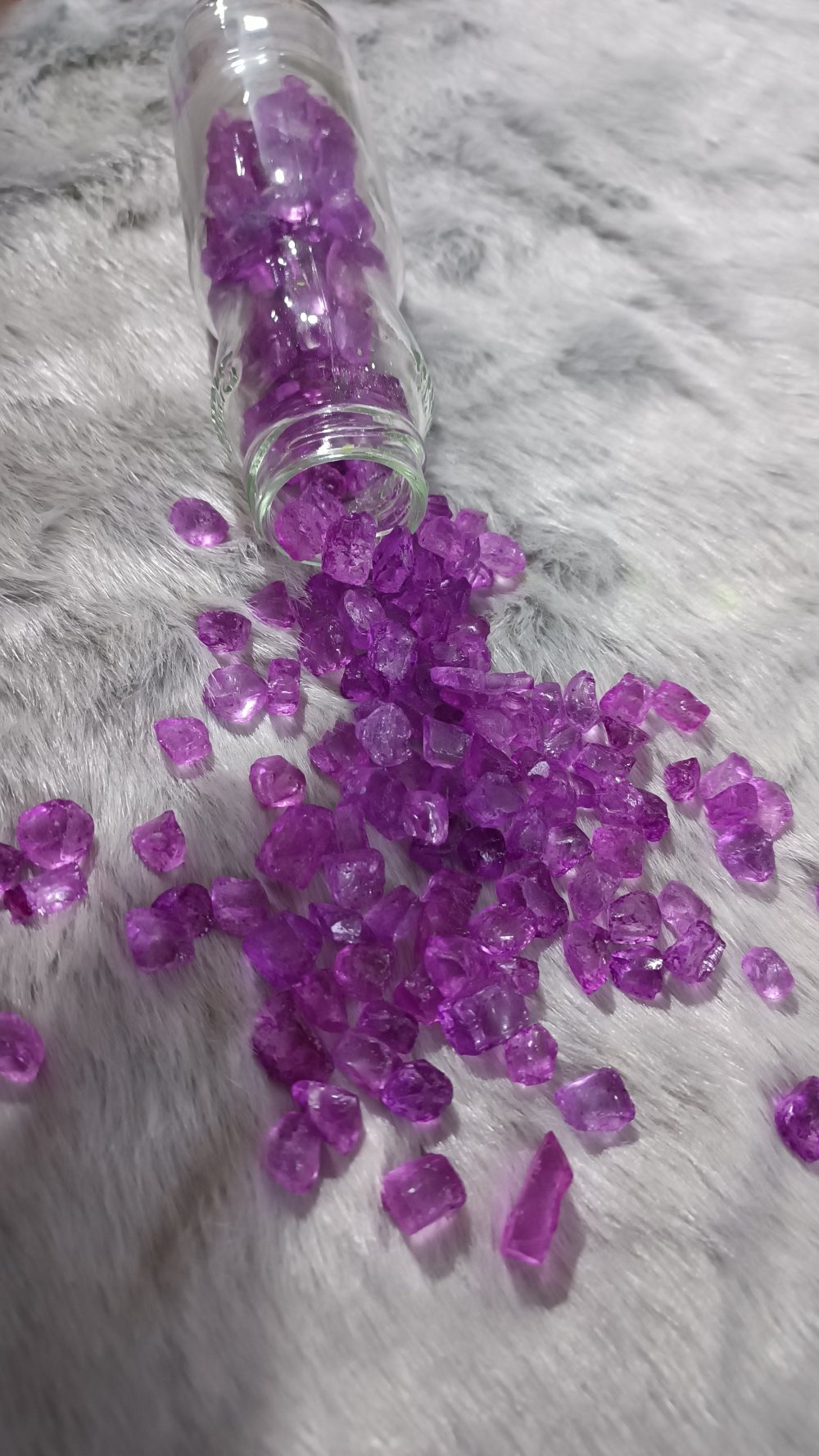 کریستال رنگی متوسط