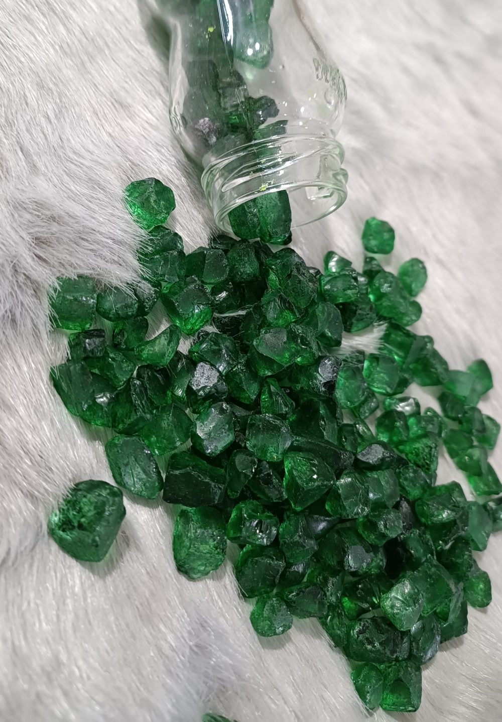 کریستال رنگی متوسط