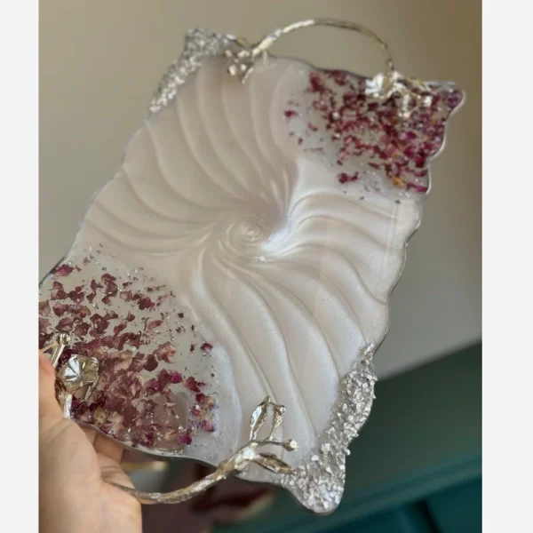 سینی پذیرایی گل سرخ