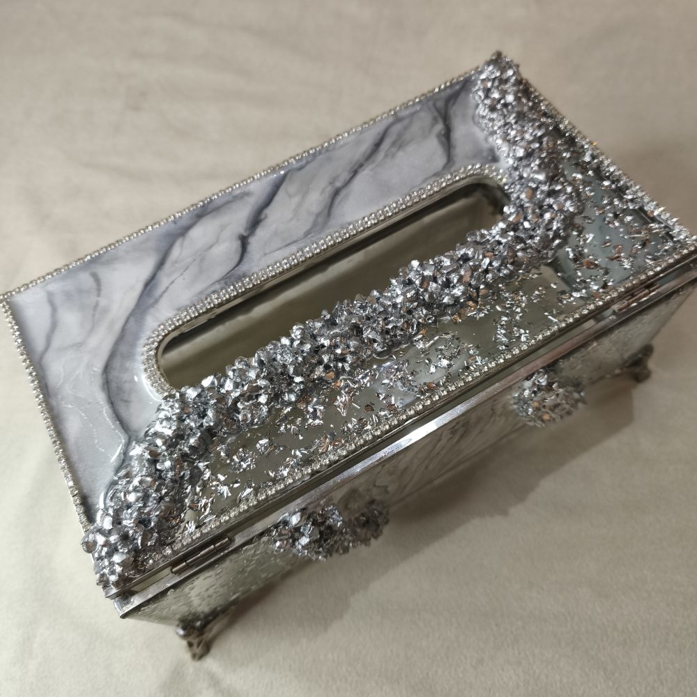 جا دستمال کاغذی شیشه ای - Image 5