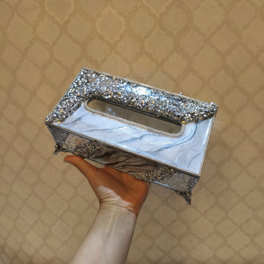 جا دستمال کاغذی شیشه ای - Image 2