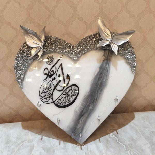 جاکلیدی دیواری طرح قلب